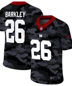New York Giants Saquon Barkley #26 Nfl 2020 Camo Black Jersey