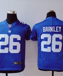 New York Giants Saquon Barkley #26 Nfl 2020 Cobalt Jersey