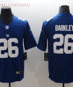 New York Giants Saquon Barkley #26 Nfl 2020 Cobalt Jersey Jersey
