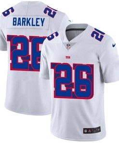 New York Giants Saquon Barkley #26 Nfl 2020 White Jersey