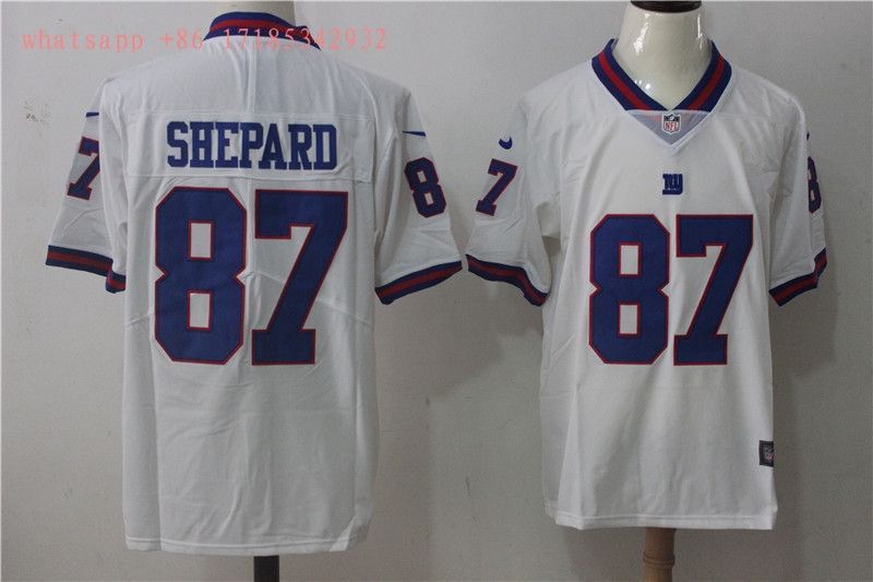 New York Giants Sterling Shepard #87 Nfl 2020 White Jersey Jersey