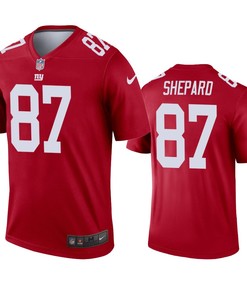 New York Giants Sterling Shepard Red Inverted Legend Jersey