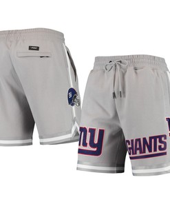 New York Giants Team Standard Core Shorts - Gray