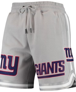 New York Giants Team Standard Core Shorts - Gray