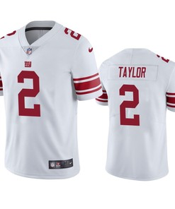 New York Giants Tyrod Taylor 2 White Vapor Limited Jersey - Men's
