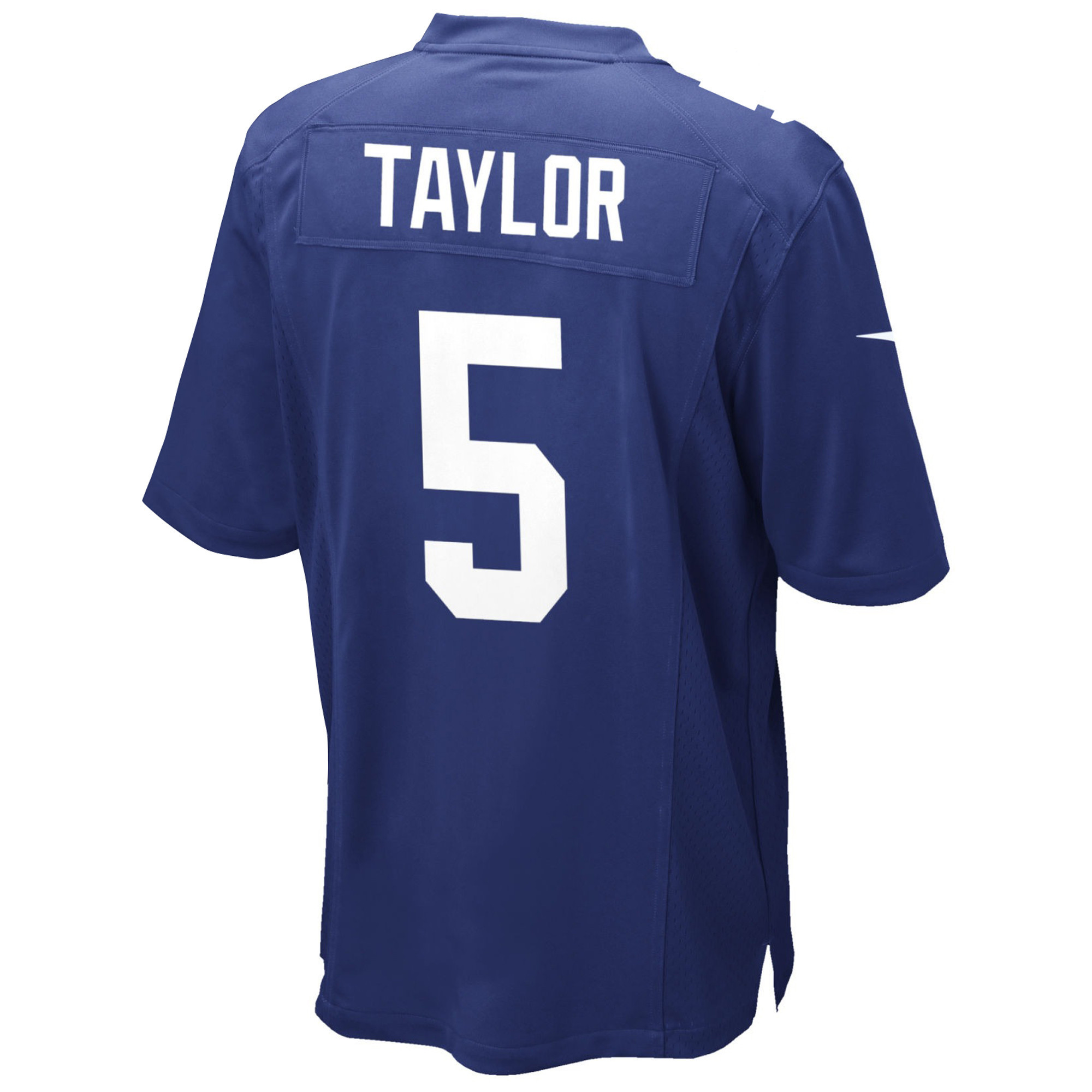 New York Giants Tyrod Taylor 5 Game Jersey - Royal Jersey