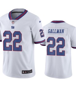 New York Giants Wayne Gallman White Nike Color Rush Limited Jersey
