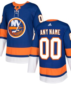 New York Islanders Adidas Authentic Custom Jersey Royal Custom Jerseys Nhl