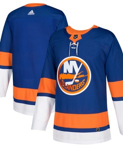 New York Islanders Adidas Home Authentic Blank Jersey Royal Nhl