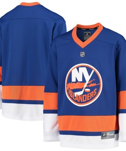 New York Islanders Fanatics Branded Home Replica Blank Jersey - Blue Nhl