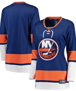 New York Islanders Fanatics Branded Womens Breakaway Home Jersey Blue Nhl