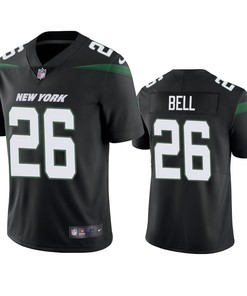 New York Jets #26 Leveon Bell Black Vapor Untouchable Limited Jersey - Mens