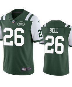 New York Jets #26 Leveon Bell Green Vapor Untouchable Limited Jersey - Men