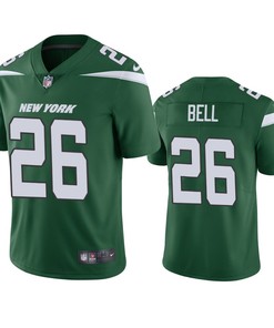 New York Jets #26 Leveon Bell Green Vapor Untouchable Limited Jersey - Mens