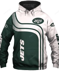 New York Jets 3D Hoodie Zip Hoodie 02