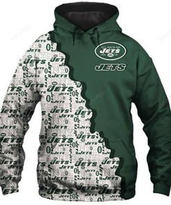 New York Jets 3D Hoodie Zip Hoodie 06