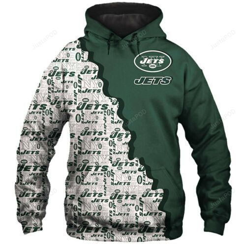 New York Jets 3D Hoodie Zip Hoodie 06