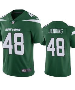 New York Jets #48 Jordan Jenkins Green Vapor Untouchable Limited Jersey - Mens
