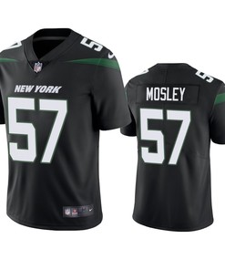 New York Jets #57 C.j. Mosley Black Vapor Untouchable Limited Jersey - Mens