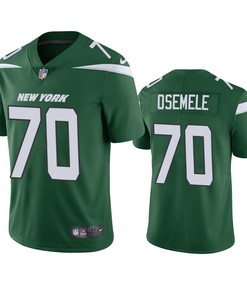 New York Jets #70 Kelechi Osemele Green Vapor Untouchable Limited Jersey - Mens