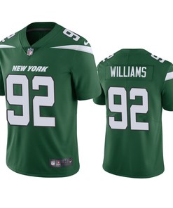New York Jets #92 Leonard Williams Green Vapor Untouchable Limited Jersey - Mens