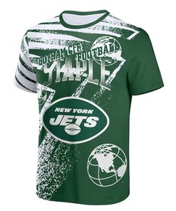 New York Jets All Over Print T-Shirt - Green