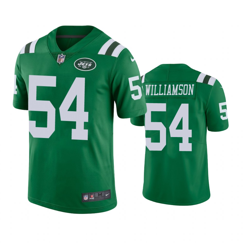 New York Jets Avery Williamson Green Nike Color Rush Limited Jersey