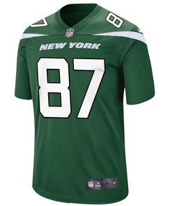 New York Jets C.J. Uzomah 87 Game Player Jersey - Gotham Green Jersey