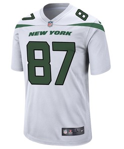 New York Jets C.J. Uzomah 87 Game Player Jersey - Spotlight White Jersey
