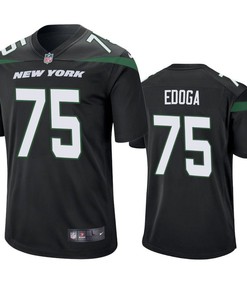 New York Jets Chuma Brandedoga 2019 Nfl Draft Black Game Jersey