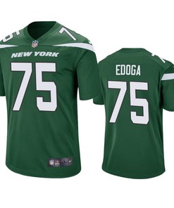 New York Jets Chuma Brandedoga 2019 Nfl Draft Green Game Jersey