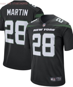 New York Jets Curtis Martin #28 Nfl 2020 Black Jersey Jersey