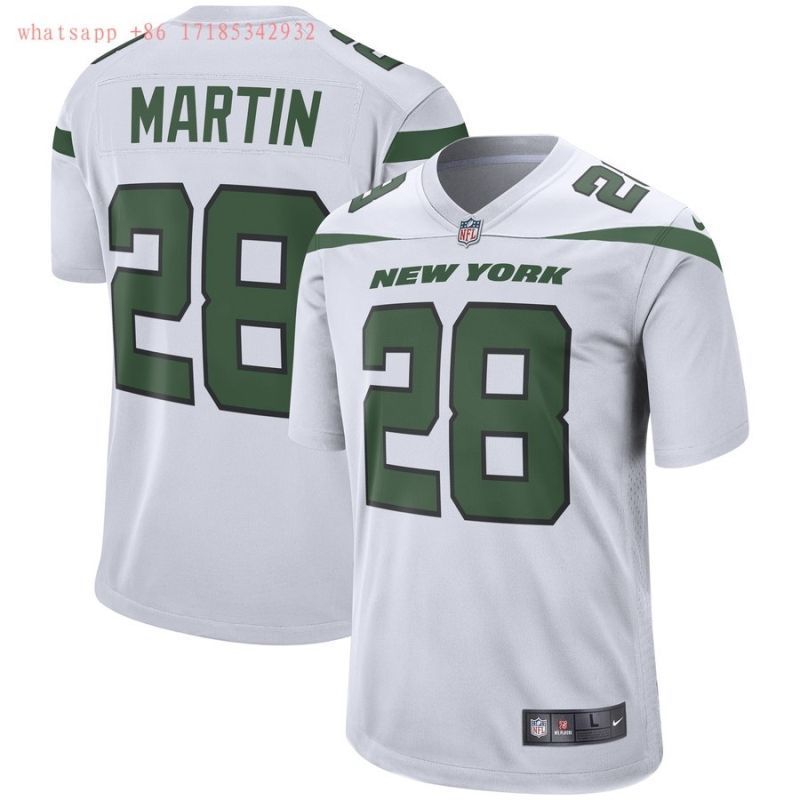 New York Jets Curtis Martin #28 Nfl 2020 White Jersey Jersey