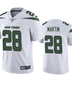 New York Jets Curtis Martin White 2019 Vapor Untouchable Limited Jersey - Mens