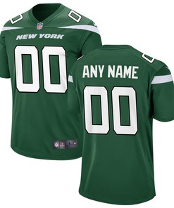 New York Jets Custom Game Jersey Gotham Green Custom Jerseys Nfl