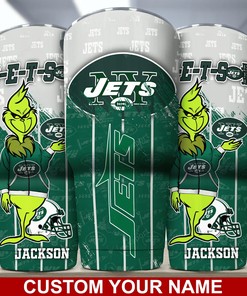 New York Jets Custom Name Tumbler Gift for Fans