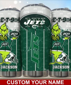 New York Jets Custom Name Tumbler Gift for Fans