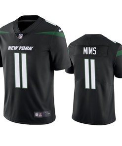 New York Jets Denzel Mims Black 2020 Nfl Draft Vapor Limited Jersey