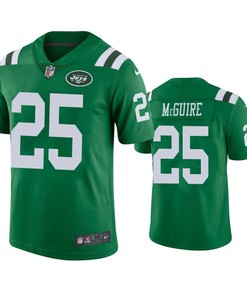 New York Jets Elijah Mcguire Green Nike Color Rush Limited Jersey
