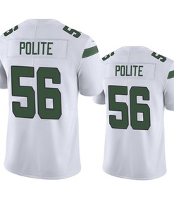 New York Jets Jachai Polite 2019 Nfl Draft White Vapor Limited Jersey