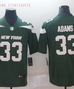 New York Jets Jamal Adams #33 Nfl 2020 Green Jersey Jersey