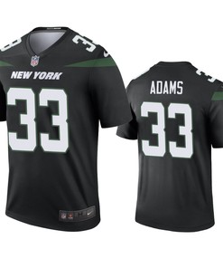New York Jets Jamal Adams Black 2019 Color Rush Legend Jersey - Mens