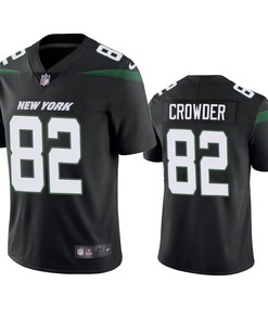 New York Jets Jamison Crowder Black Vapor Untouchable Limited Jersey
