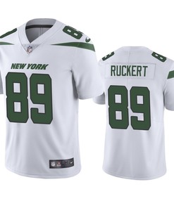 New York Jets Jeremy Ruckert 89 White Vapor Limited Jersey