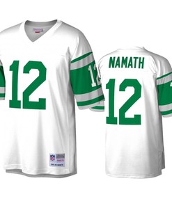 New York Jets Joe Namath White Legacy Replica Jersey