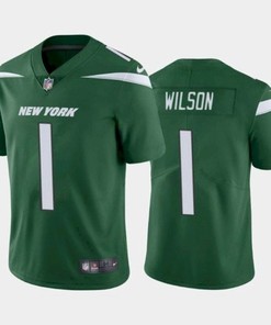 New York Jets Kyle Wilson #1 2021 Draft Nfl Gotham Green Jersey For Fans