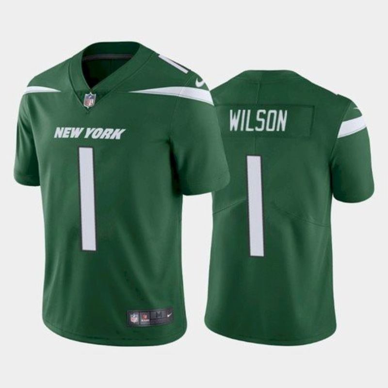 New York Jets Kyle Wilson #1 2021 Draft Nfl Gotham Green Jersey For Fans