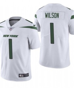 New York Jets Kyle Wilson #1 2021 Draft Nfl Spotlight White Jersey For Fans