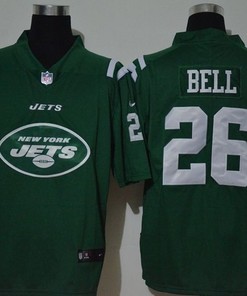 New York Jets Leveon Bell #26 Nfl 2020 Green Jersey