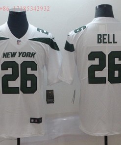 New York Jets Leveon Bell #26 Nfl 2020 White Jersey Jersey
